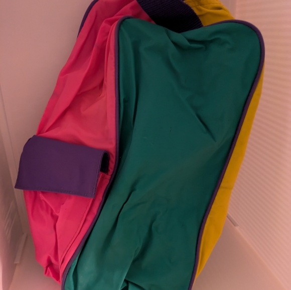 Colorful Backpack with Multiple Pockets Pre-owned - Picture 5 of 6